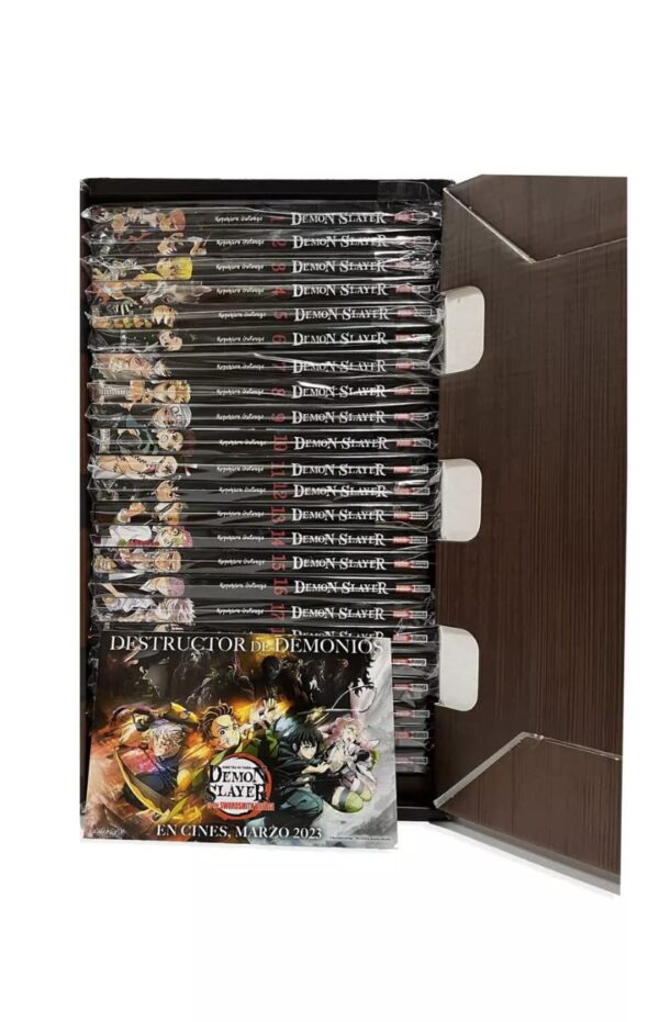 boxset abierto DS DEMON SLAYER - BOXSET